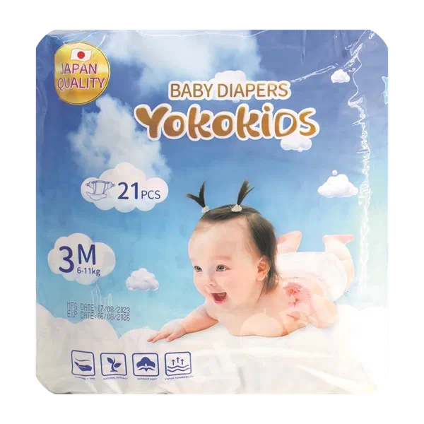 Подгузник детск YokoKids 3 М 21шт