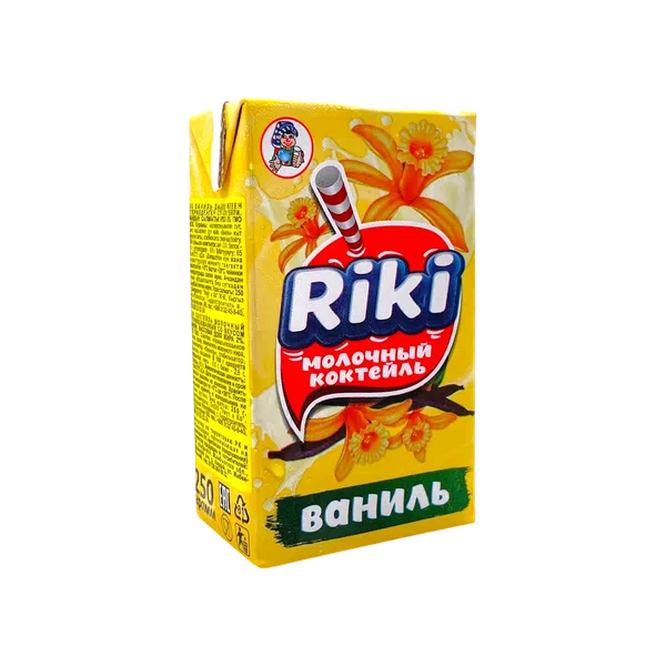Riki сүттүү ваниль коктейли 2% 250г СМА