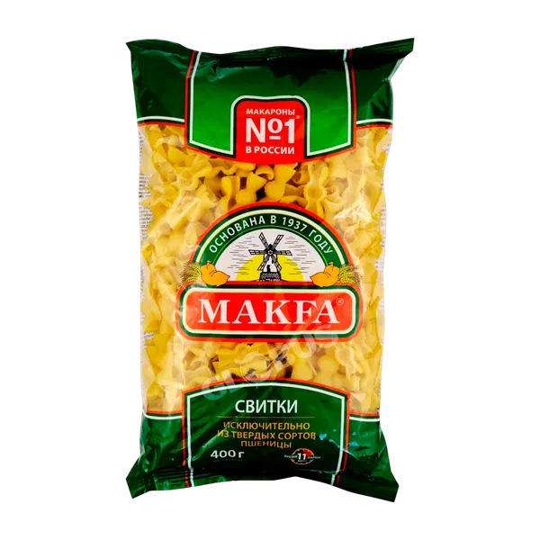 Макароны Макфа Свитки 400г