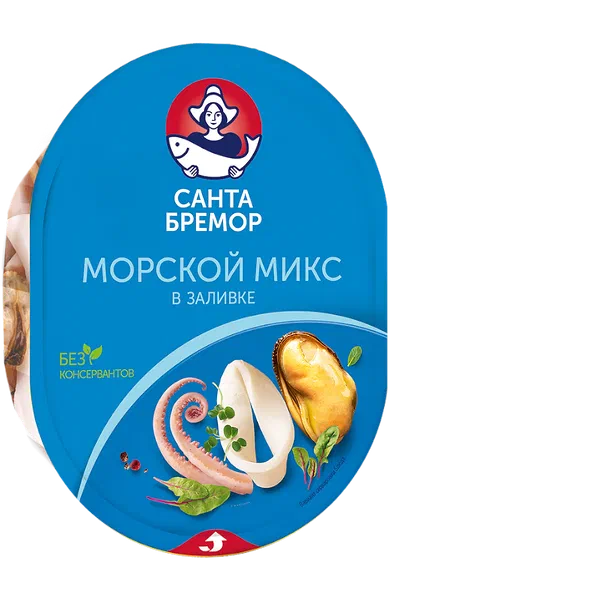 Коктейль Санта Бремор из морепрод Морской микс 180г