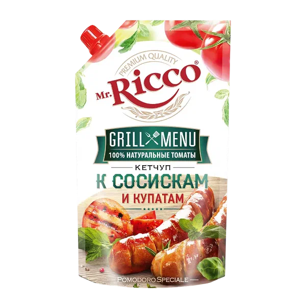 Кетчуп Mr.Ricco к сосискам и купатам 300г д/п