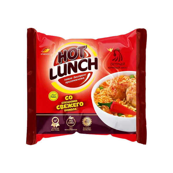 Вермишель б/п Hot Lunch остр.кур 50г