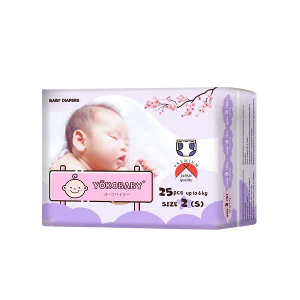 Подгузники детск Yokobaby 2 S 25шт