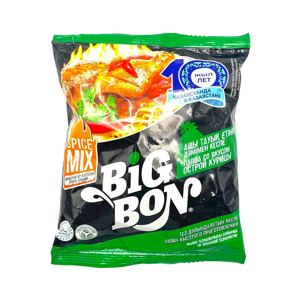 Вермишель б/п B.Bon кур остр. 75г