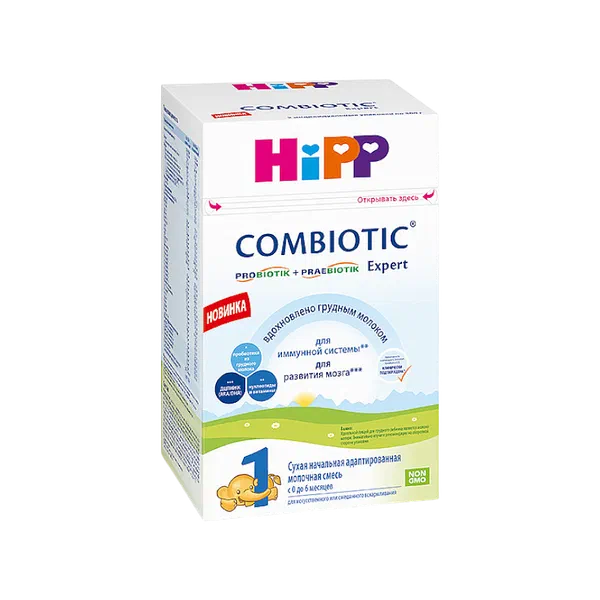Смесь дет. HiPP 1 Combiotic Expert адап/молочная 600г