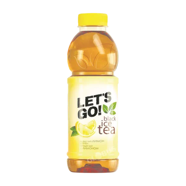 Напиток чай холод.Let's Go Ice Tea черн лимон б/г 0,5л п/б YiwuLTD Кыргызстан 20