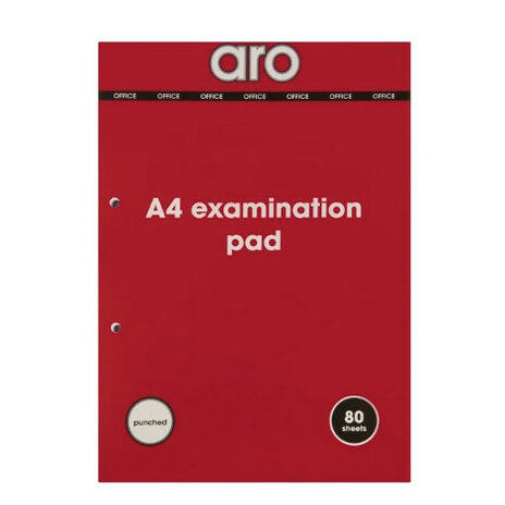ARO A4 Exam Pads 80-Sheet