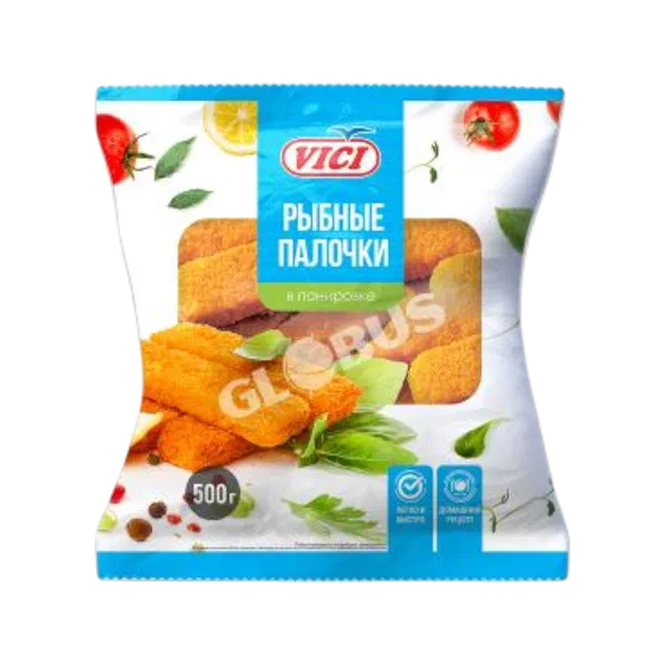 Рыбные палочки Vici Любо Есть в панировке 500г Плаза
