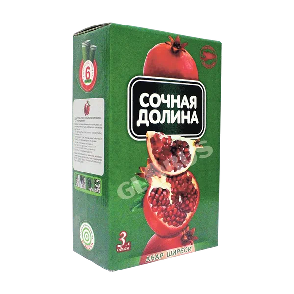Сок Сочная долина гранат 3т/п Кыргыстан 4 GL