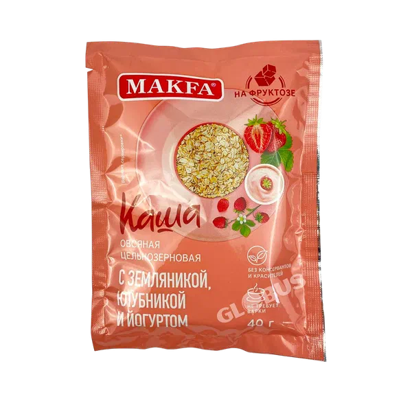 Макфа земляника/кулп/йогурт сулу булам. 40г