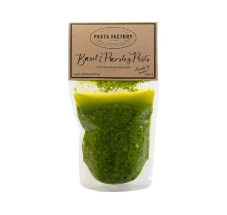 Pasta Factory Basil & Parsley Pesto 200ml (Fresh)