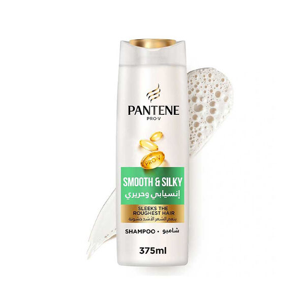 Pantene Shampoo Smooth  Silky 375Ml