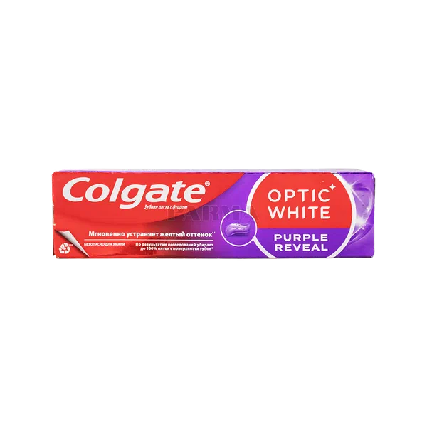 Паста зубн Colgate Optic White Purple Reveal 75мл