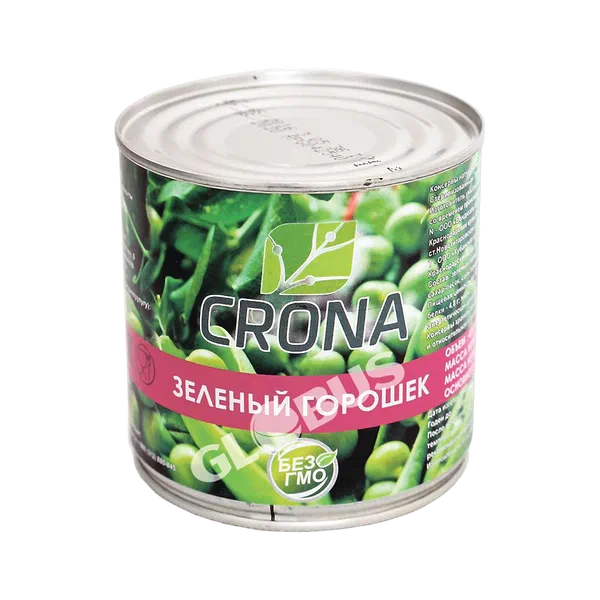 Горошек Crona конс.зел 425 мл ж/б