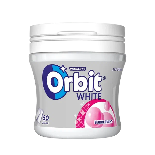 Orbit White Bubble Mint сагызы 68г
