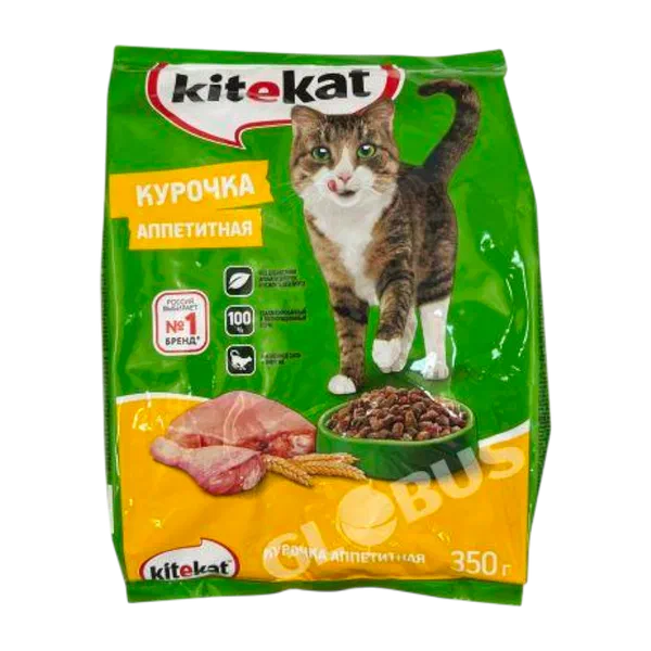Корм д/кошек Kitekat кур аппетитн 350г