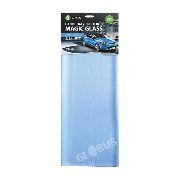 Салфетка д/авто GRASS д/стекол Magic Glass GL