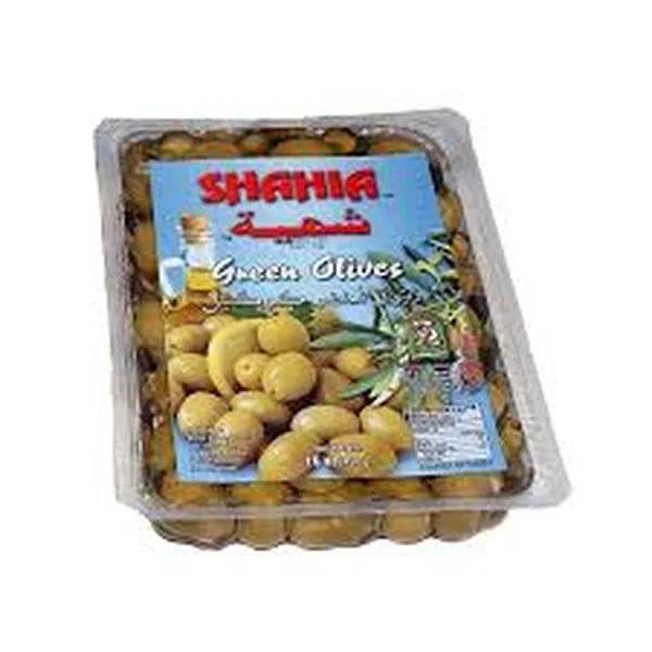 SHAHIA PREMIUM KALAMATA BLACK OLIVES WITH PITS 450G