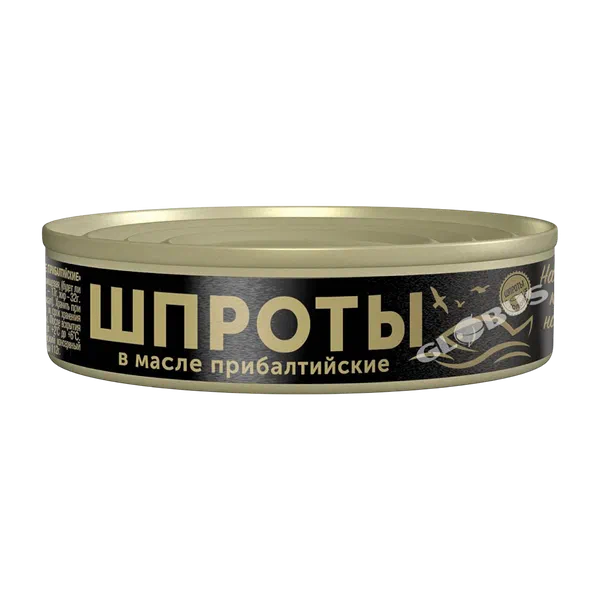 Шпроты Прибалтийские в масле 160г ж/б РЦ