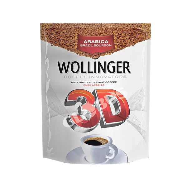 Кофе Wollinger 3D раств 75г д/п