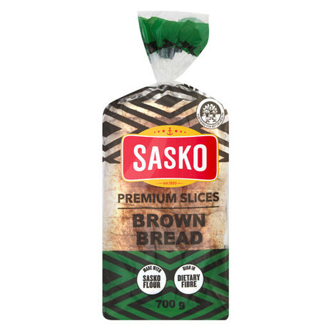 Sasko Premium Sliced Brown Bread 700g