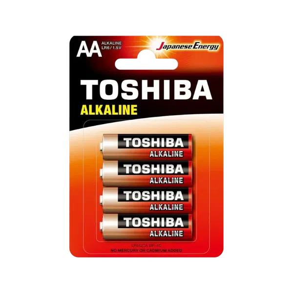 Батарейки Toshiba Super Alkaline Power LR6 AA 4шт
