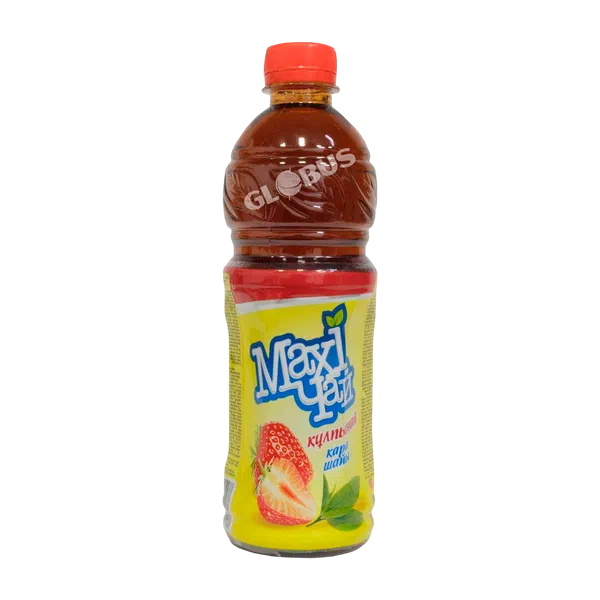 Напиток чай холод.Maxi Ice Tea черн.клубника б/г 0,450л п/б Maxi Казахстан 12