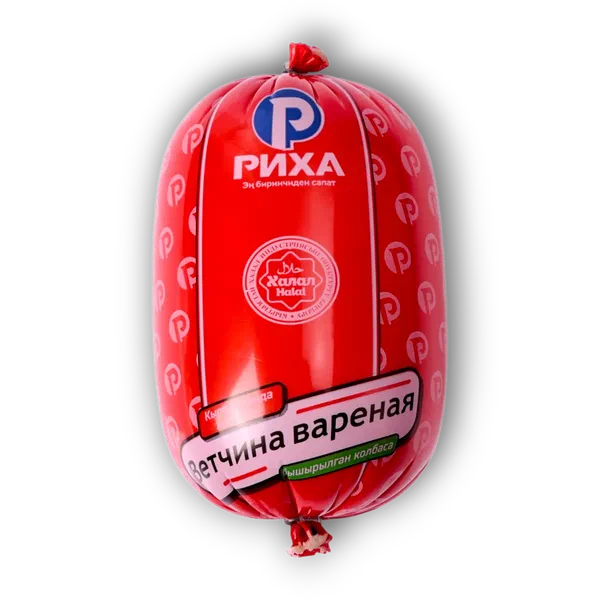 Риха Ветчина кайнатылган колбасасы салмагы