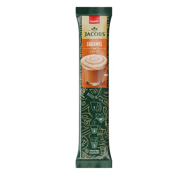 Кофе Jacobs Caramel Latte 17г саше