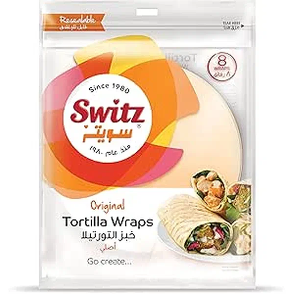 SWITZ TORTILLA WRAPS 8PCS - TORTILLA WRAPS FLATBREAD