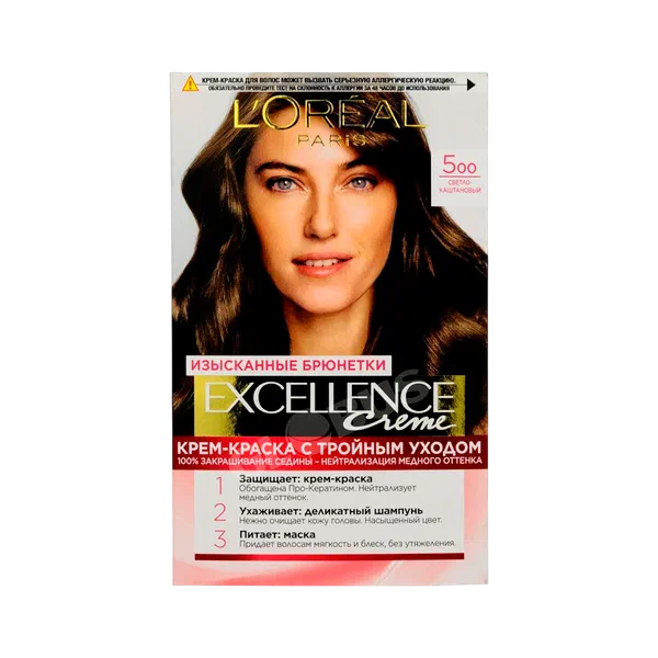 L'Oreal Excellence чач боегу №5 тунук каштан 