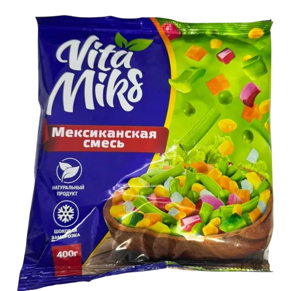 Смесь Мексиканская VitaMiks заморож 400г