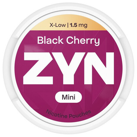 ZYN Black Cherry Mini X-Low 1.5mg
