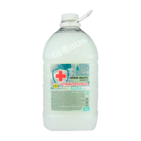 Мыло-крем Aura жидк Антибак 5л п/б