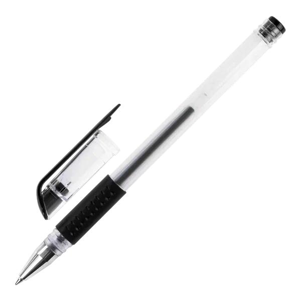 Ручка гел Staff черн GP108 ОФМ РФ