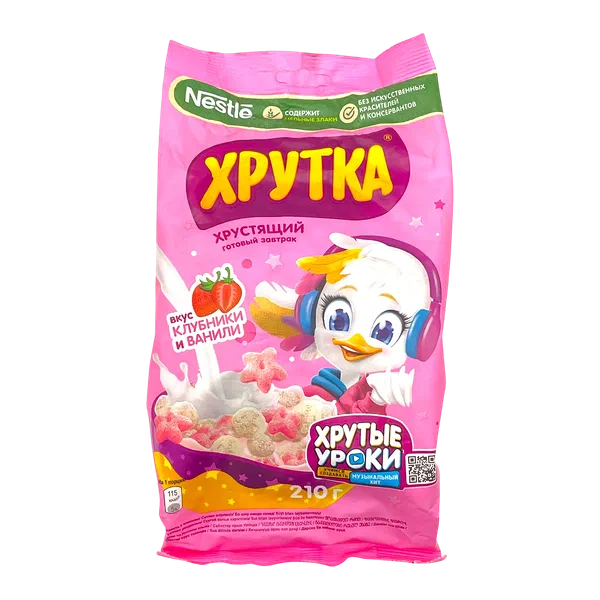Готов.завтрак Хрутка клубн-ванильн.настроение 210г