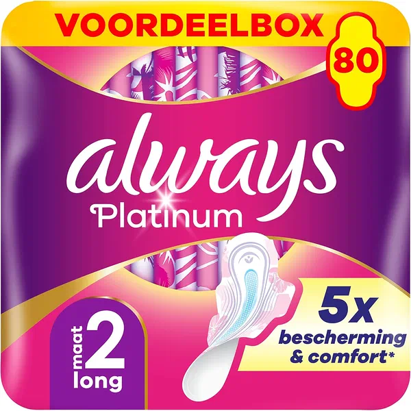 ALWAYS SUPER PLUS THICK WINGS SANITARY PADS 50-COUNT