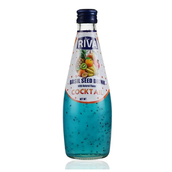 VINUT BASIL SEED AND COCKTAIL JUICE 290ML - VINUT BASIL SEED AND COCKTAIL JUICE