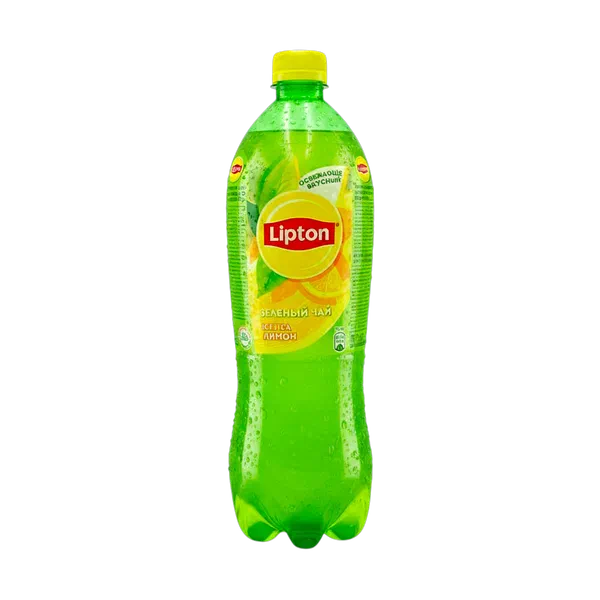 Напиток чай холод.Lipton Ice Tea зел лимон б/г 1л п/б Узбекистан 6