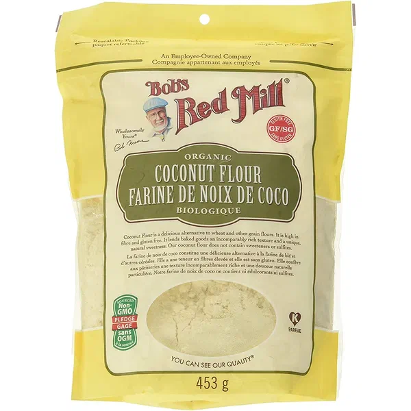 BOB'S RED MILL ORGANIC COCONUT FLOUR HIGH-FIBER GRAIN-FREE 453G