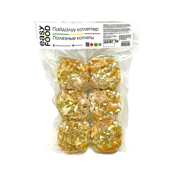 EASY FOOD  сыр ж/а жемиштер мн котлеттери 420г
