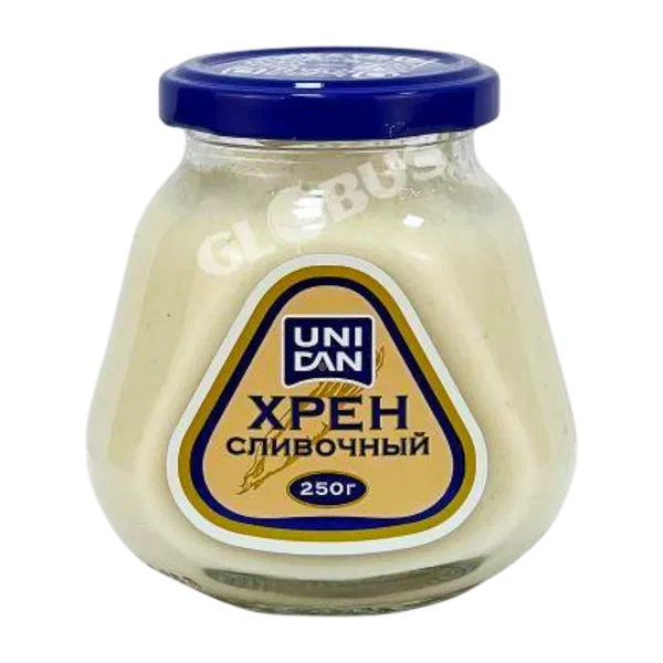 Приправа UNIDAN Хрен сливочный 250г ст/б