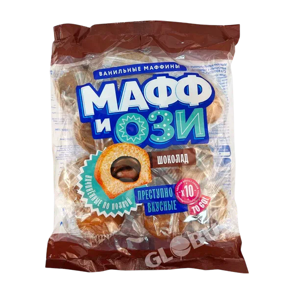 Маффины МаффиОзи ваниль/шоколад 450г