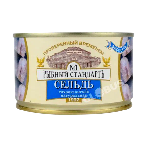 Сельдь Рыбный Стандартъ №1 натур 240г ж/б