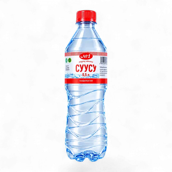 Вода №1 стол. б/г 0,5л п/б PL1