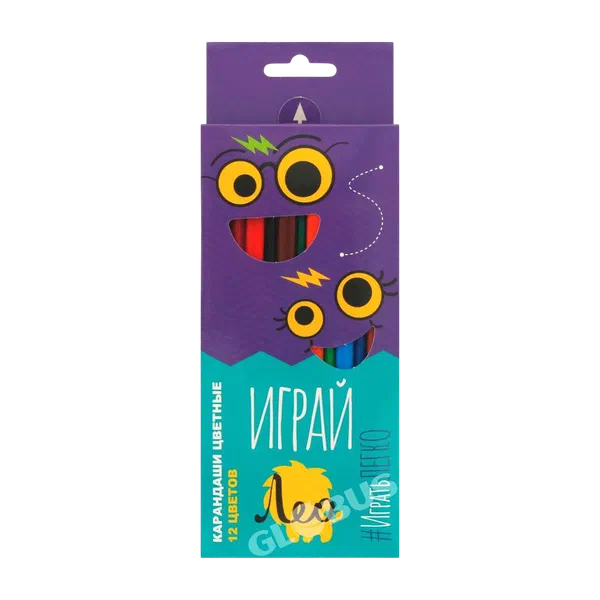 Лео Играй 12түс калемдери