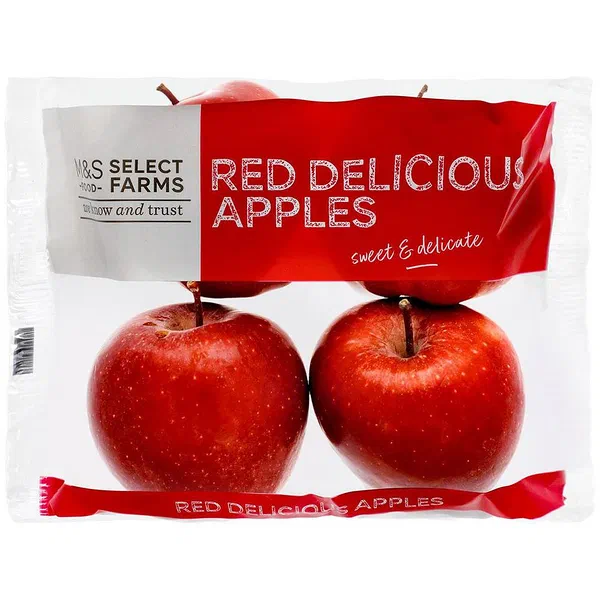 RED DELICIOUS APPLES PACK WITH CLASSIC TASTE