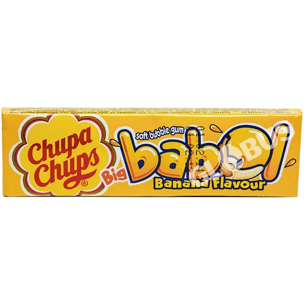 Жев. резинка Chupa Chups Bigbabol банан 22,5г Perfetti van Melle