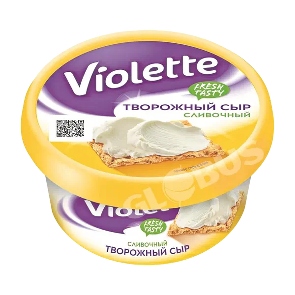 Сыр Violette творожный сливочный 140г