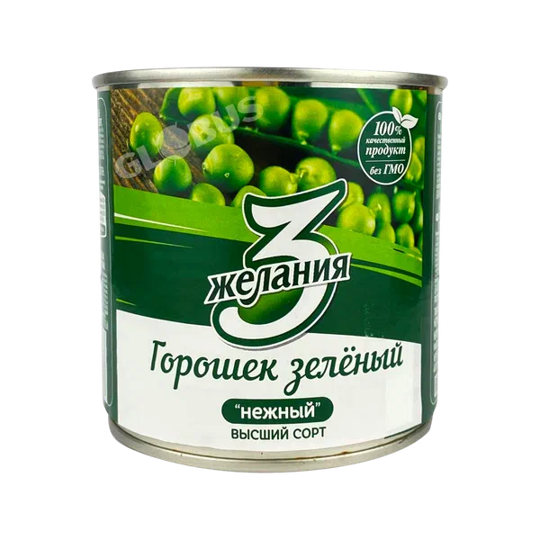 3 Желания конс. жашыл нокоту 400г ж/б